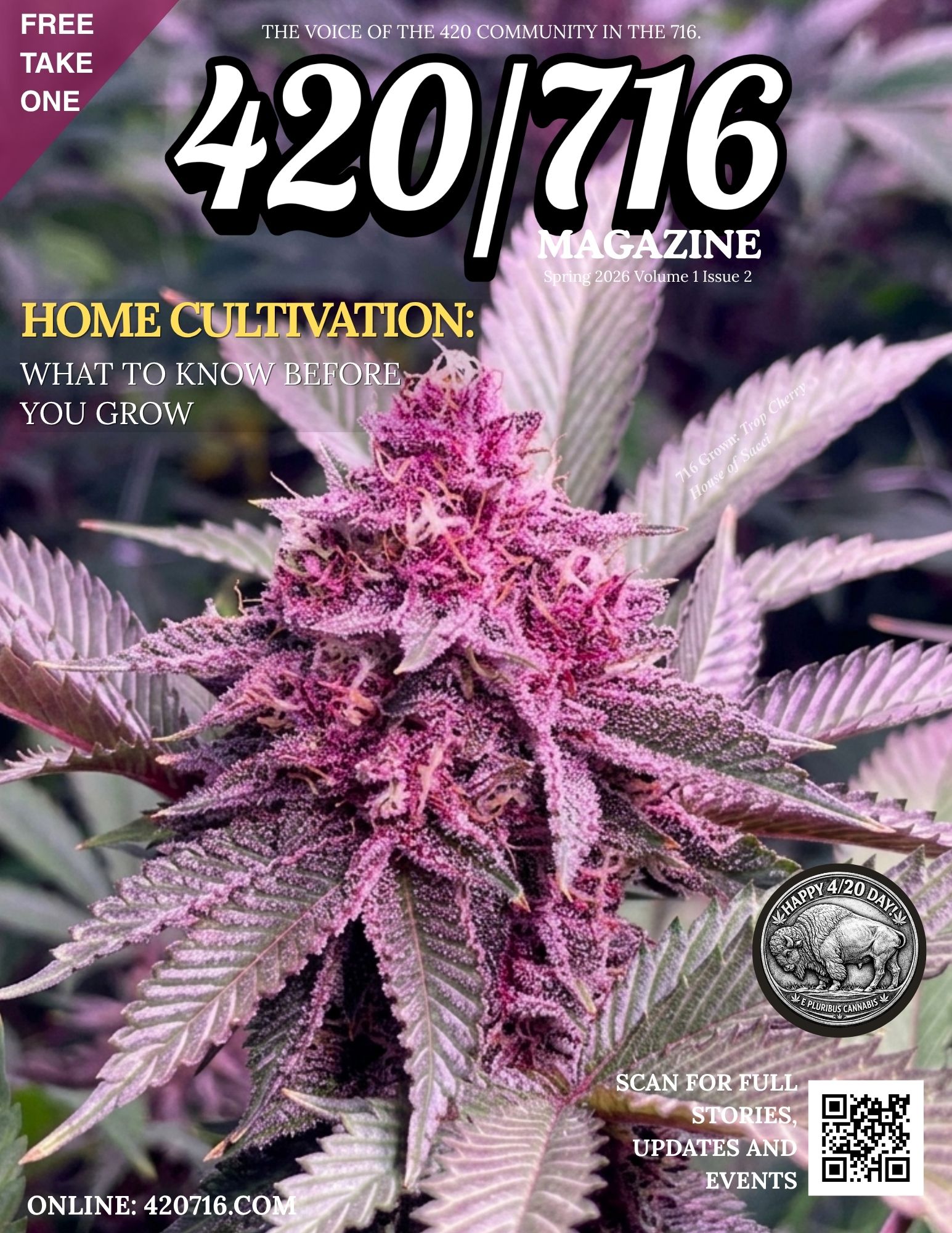 420/716 Magazine Spring 2026 cover